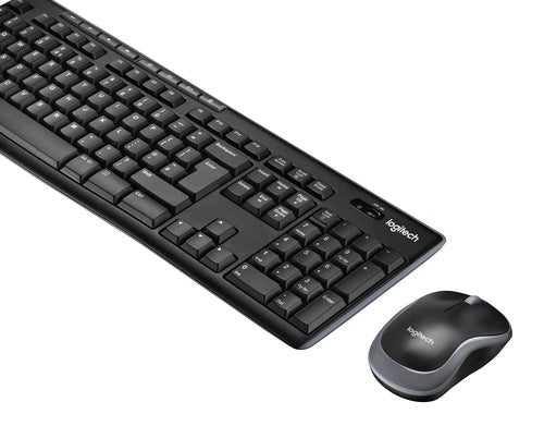 Logitech MK270 Combo Tastiera e Mouse Wireless per Windows, 2,4 GHz Wireless, Mouse Compatto, 8 Tasti Multimediali e di Scelta Rapida, Durata della Batteria 2 anni, per PC, Laptop - puntoluceled