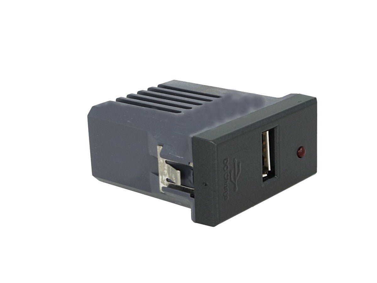 Modulo caricatore USB singolo da incasso Bianco Silver Nero compatibile Bticino Axolute - puntoluceled