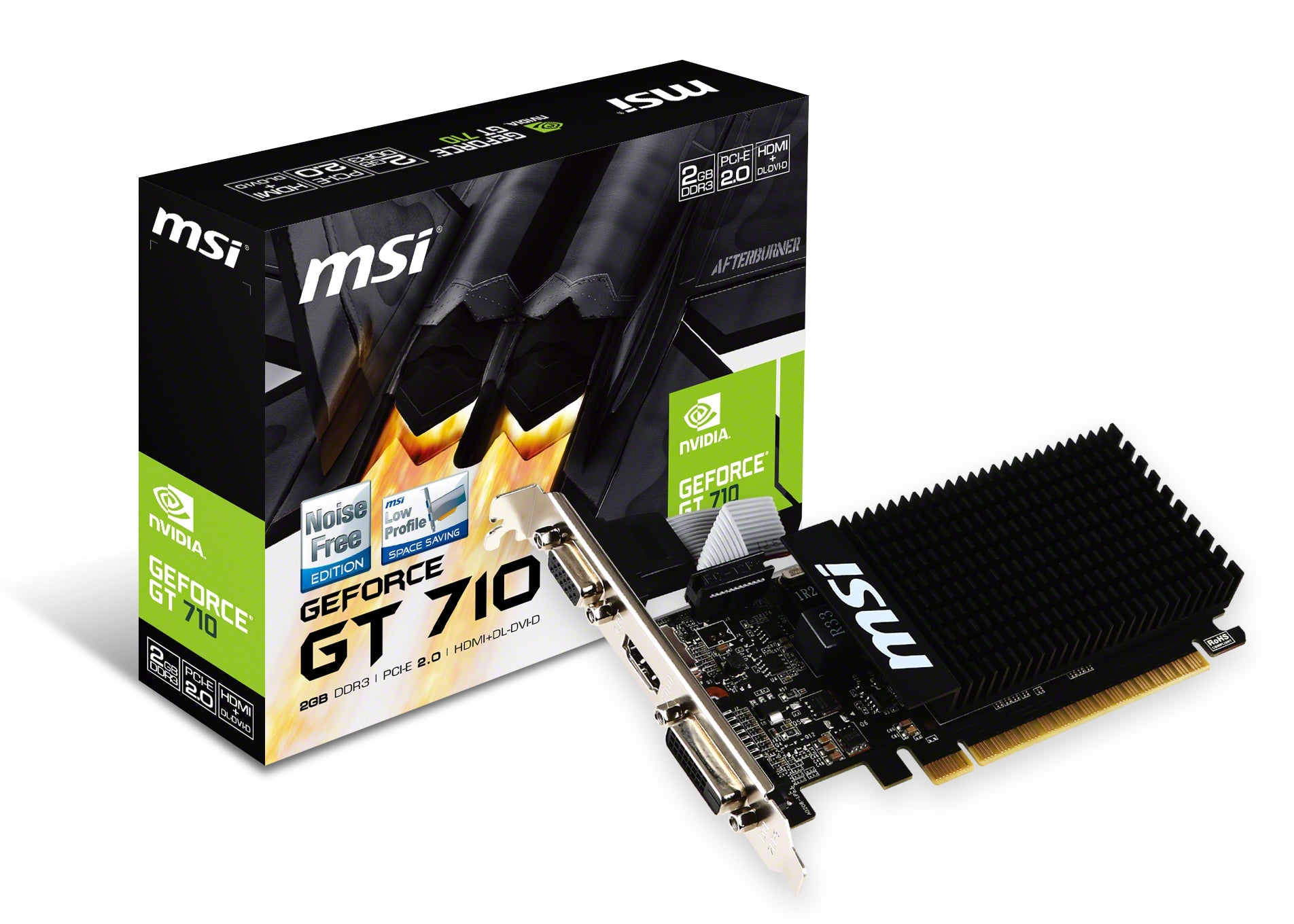 MSI V809 - 2000R scheda video NVIDIA GeForce GT 710 2 GB GDDR3 - puntoluceled