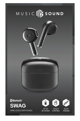 Music Sound SWAG WIRELESS EARPHONES - puntoluceled