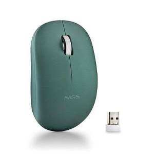 NGS Mouse Wireless Fog Pro 1000dpi 2tasti Green - puntoluceled