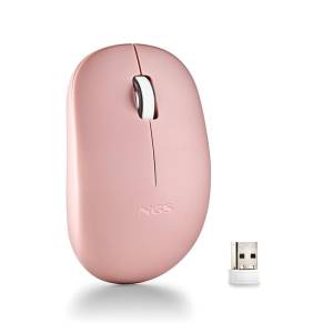 NGS Mouse Wireless Fog Pro 1000dpi 2tasti Pink - puntoluceled