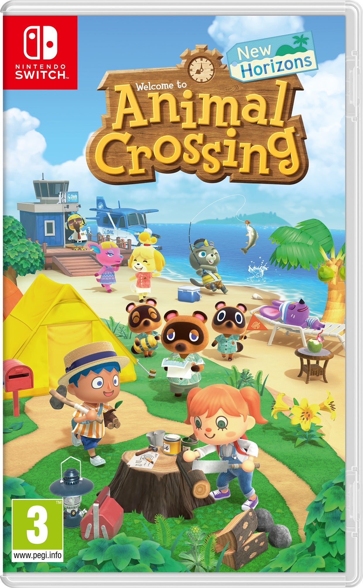 Nintendo Animal Crossing: New Horizons Standard Inglese, ITA Nintendo Switch - puntoluceled