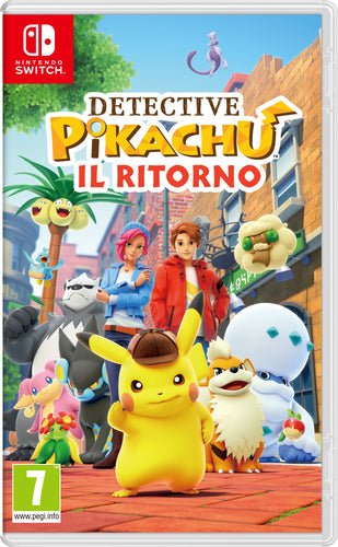 Nintendo Detective Pikachu: Il Ritorno Standard Tedesca, Inglese, ESP, Francese, ITA, Giapponese, Coreano Nintendo Switch - puntoluceled