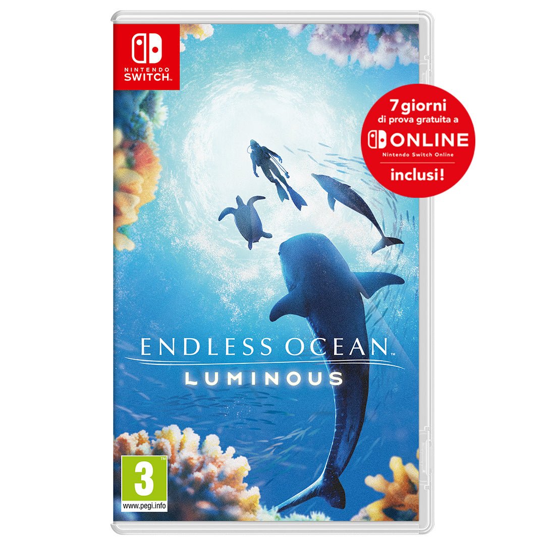 Nintendo Endless Ocean Luminous + 7 giorni di NSO - puntoluceled