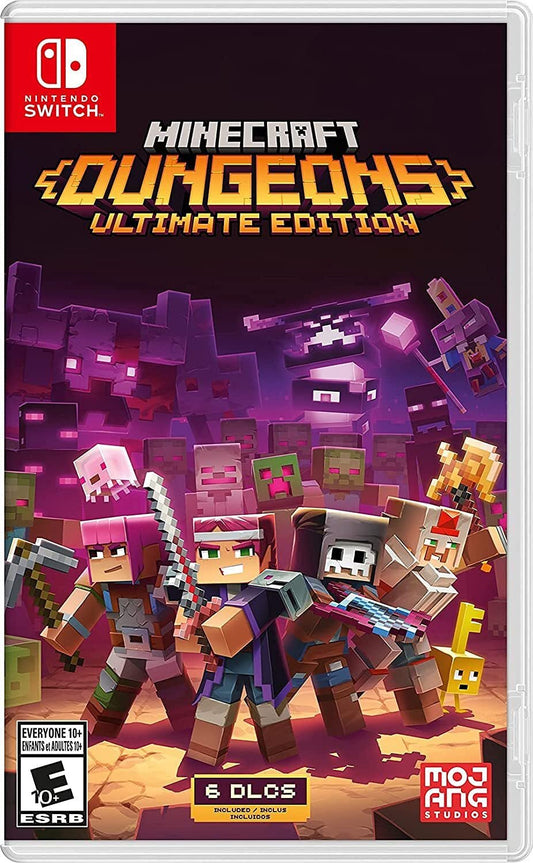 Nintendo Minecraft Dungeons Ultimate Edition Inglese, ITA Nintendo Switch - puntoluceled