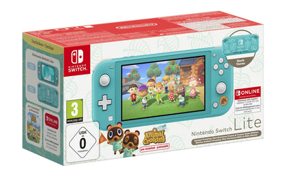 Nintendo Switch Lite Animal Crossing: New Horizons Timmy & Tommy Aloha Edition console da gioco portatile 14 cm (5.5&#34;) 32 GB Touch screen Wi - Fi Turchese - puntoluceled