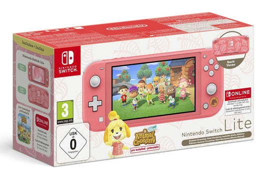 Nintendo Switch Lite ed. speciale ACNH+NSO 12m - puntoluceled