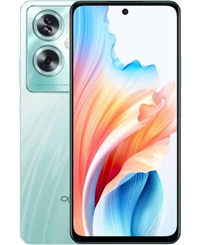 OPPO A79 5G Smartphone, AI Doppia fotocamera 50+2MP, Selfie 8MP, Display 6.72” 90HZ LCD FHD+, 5000mAh, RAM 4(Esp 1GB/2GB/4GB)+ROM 128GB (esp1TB), IPX4, [Versione Italia], Glowing Green - puntoluceled