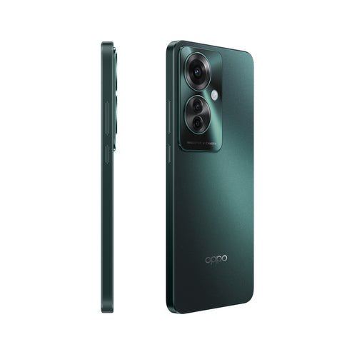 OPPO Reno Reno11 F 5G Smartphone, AI Tripla fotocamera 64+8+2MP, Selfie 32MP, Display 6.7” 120HZ AMOLED FHD+, 5000mAh, RAM 8(Esp4GB/6GB/8GB)+ROM 256GB (esp2TB), [Versione Italia], Palm Green - puntoluceled