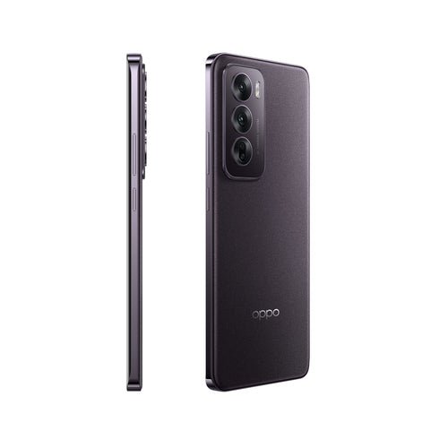 OPPO Reno12 5G AI Smartphone, Tripla fotocamera 50+8+2MP, Selfie 32MP, Display 6.7” 120HZ AMOLED FHD+, 5000mAh, RAM 24 GB (12+12) + ROM 256GB, [Versione Italia], Black Brown - puntoluceled