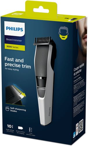 Philips 3000 series Rifinitore per barba con impostazioni di precisione da 1mm - puntoluceled