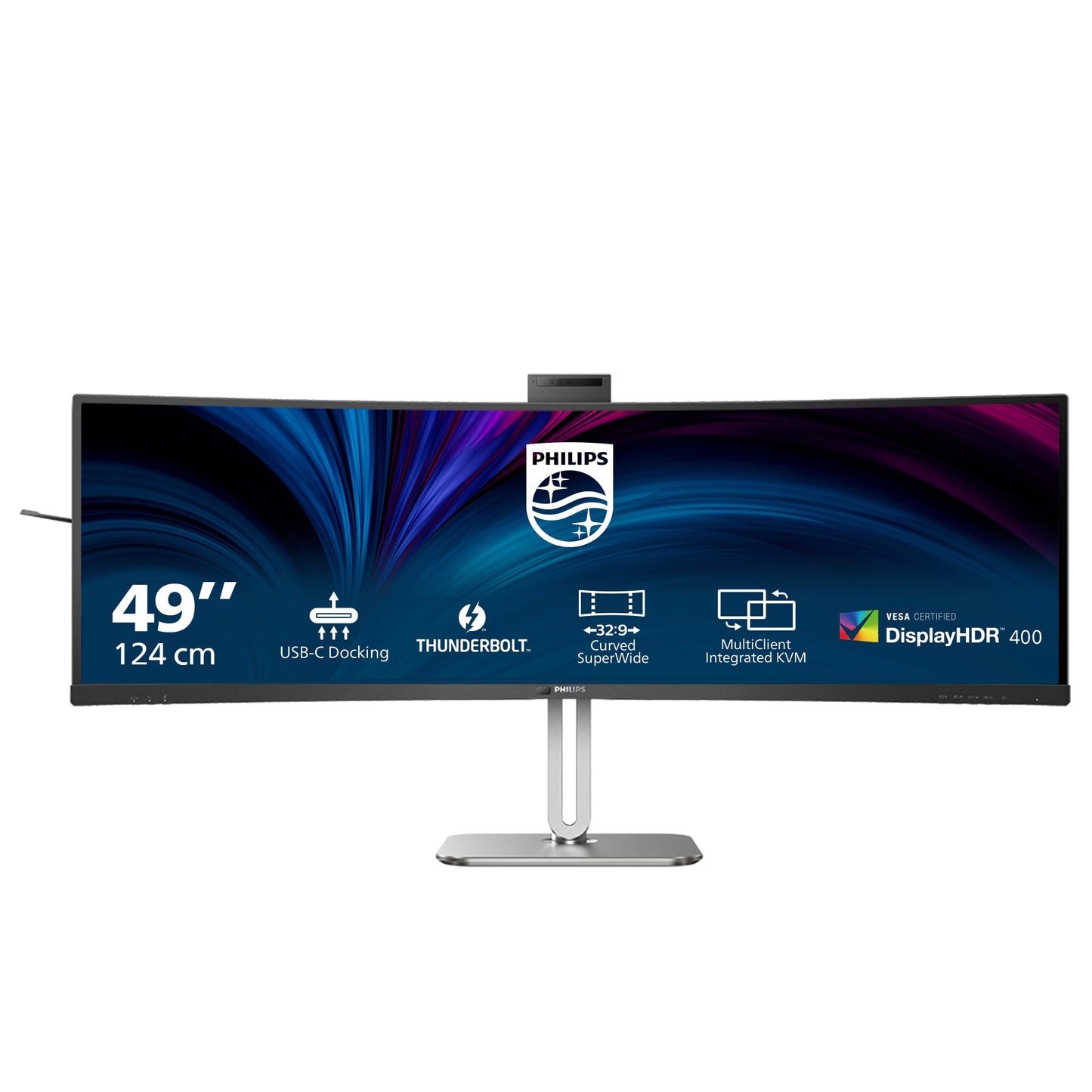 Philips 49B2U6903CH/00 Monitor PC 124,5 cm (49&#34;) 5120 x 1440 Pixel Dual QHD LCD Grigio - puntoluceled