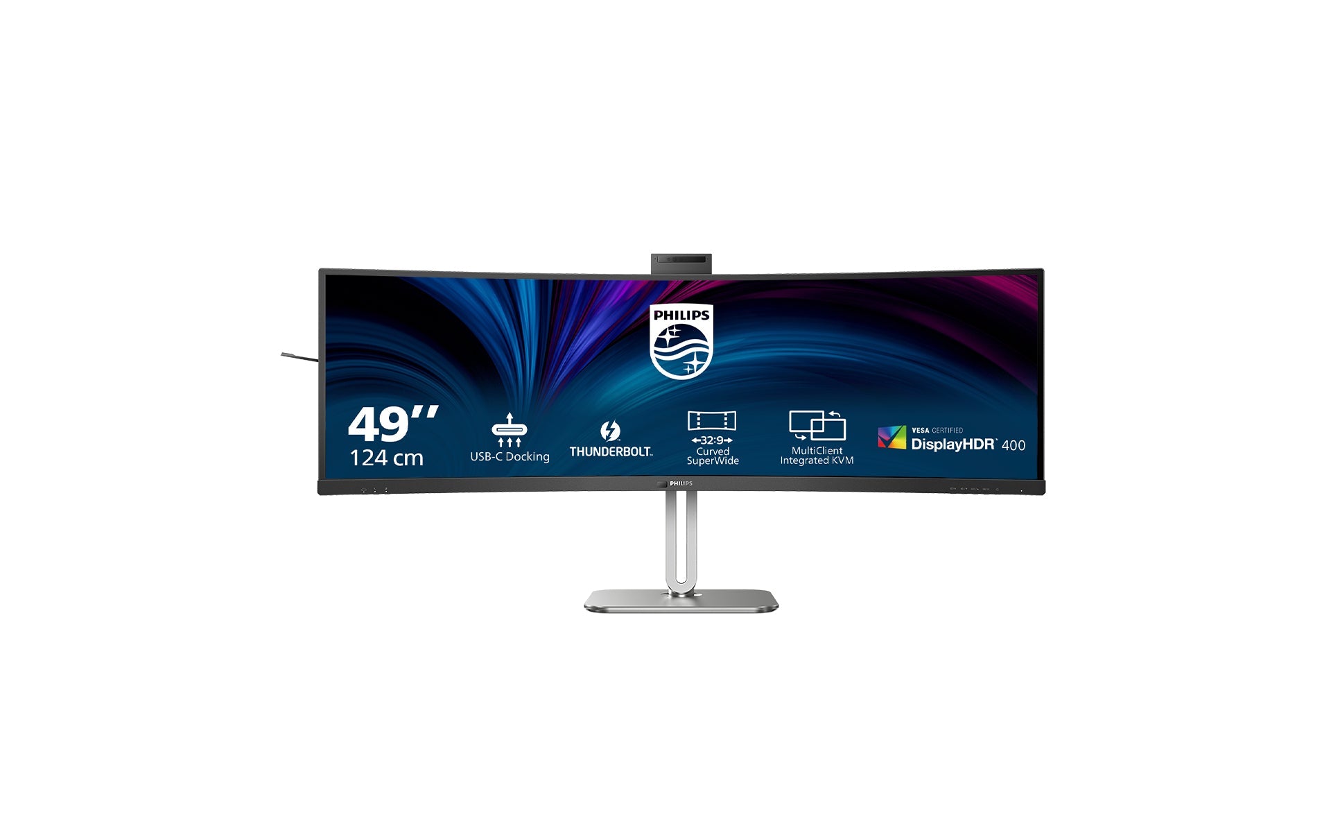 Philips 49B2U6903CH/00 Monitor PC 124,5 cm (49&#34;) 5120 x 1440 Pixel Dual QHD LCD Grigio - puntoluceled