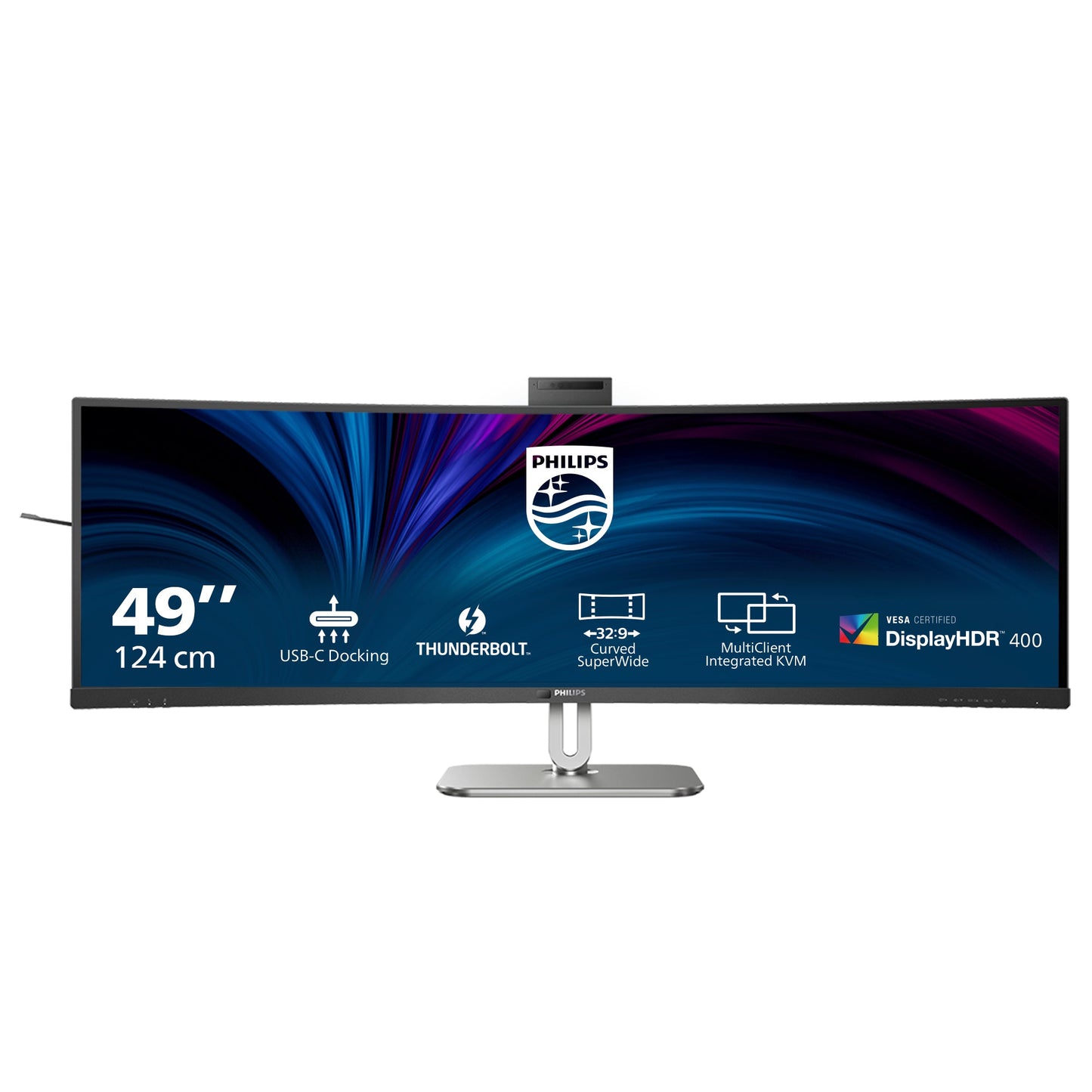 Philips 49B2U6903CH/00 Monitor PC 124,5 cm (49&#34;) 5120 x 1440 Pixel Dual QHD LCD Grigio - puntoluceled