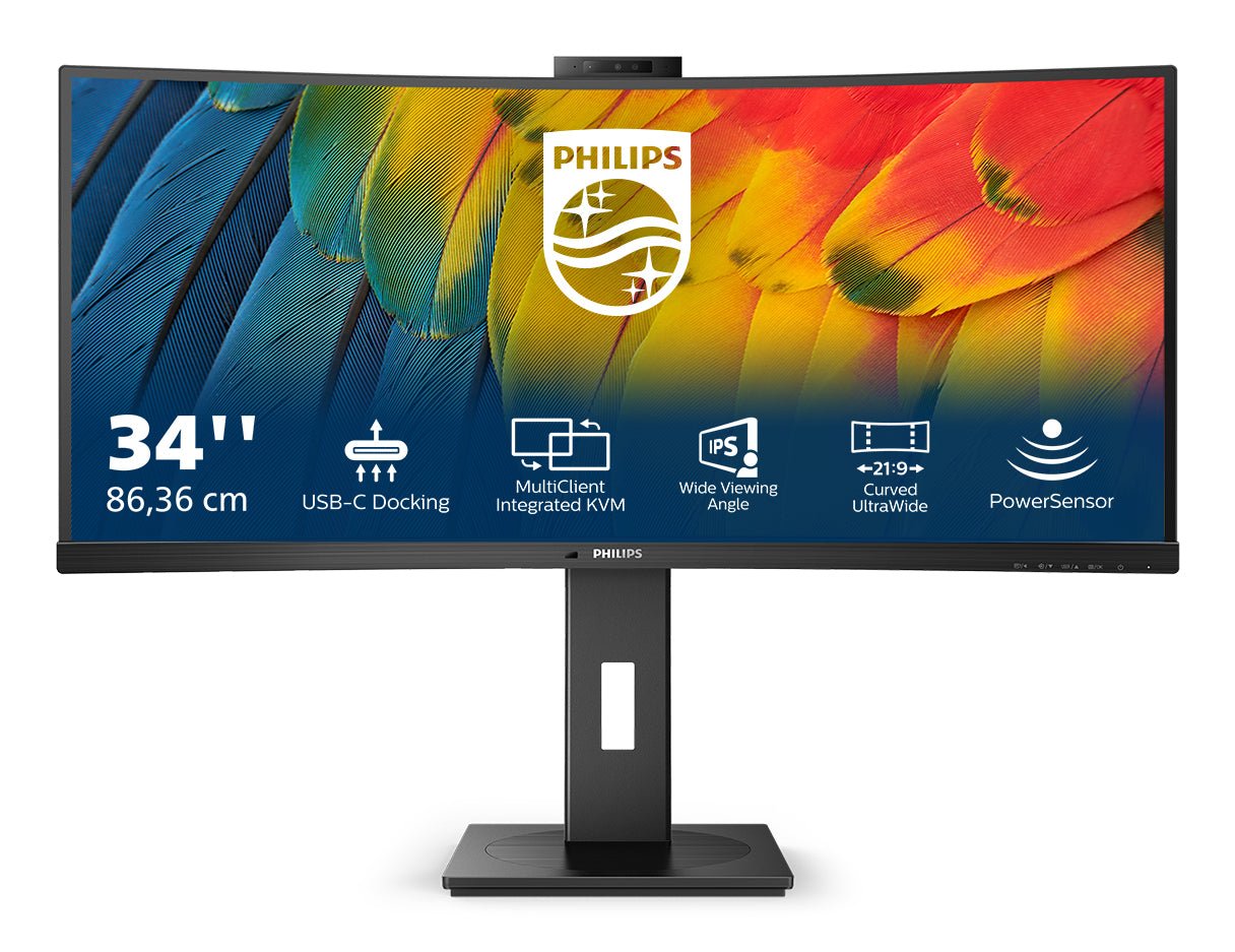 Philips 5000 series 34B1U5600CH/00 LED display 86,4 cm (34&#34;) 3440 x 1440 Pixel Wide Quad HD LCD Nero - puntoluceled