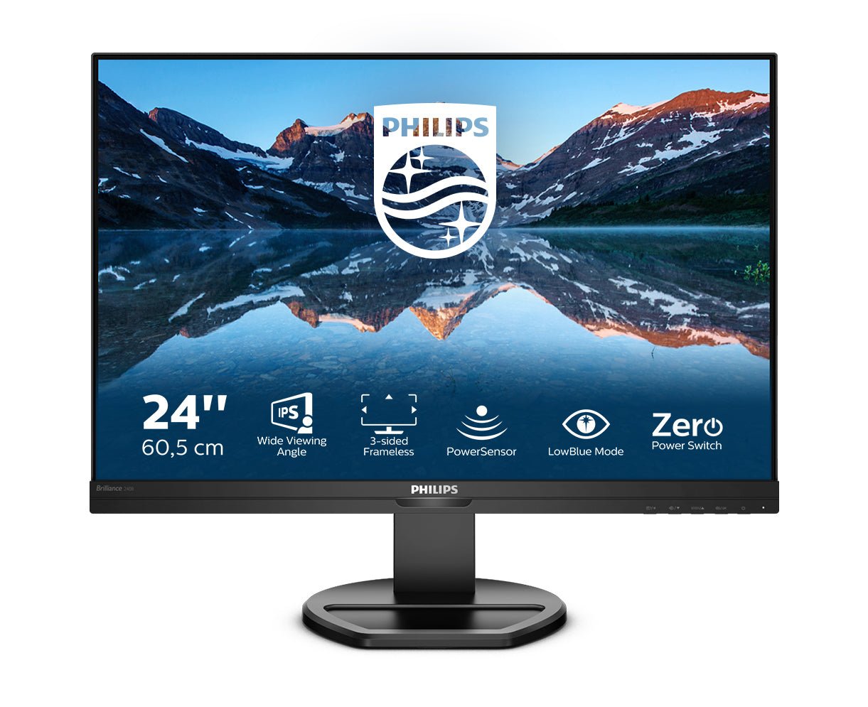 Philips B Line 240B9/00 Monitor PC 61,2 cm (24.1&#34;) 1920 x 1200 Pixel WUXGA LED Nero - puntoluceled