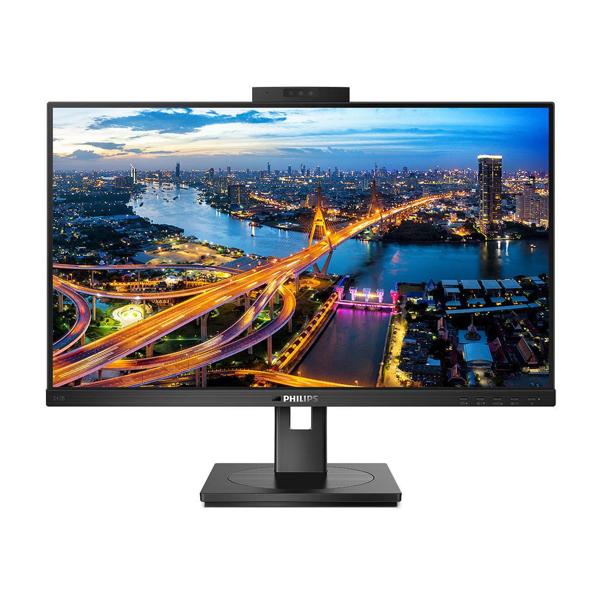 Philips B Line 243B1JH/00 Monitor PC 60,5 cm (23.8&#34;) 1920 x 1080 Pixel Full HD LCD Nero - puntoluceled