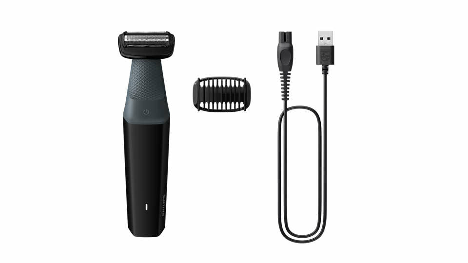 Philips BODYGROOM Series 3000 BG3017/01 Rifinitore impermeabile per corpo e inguine - puntoluceled