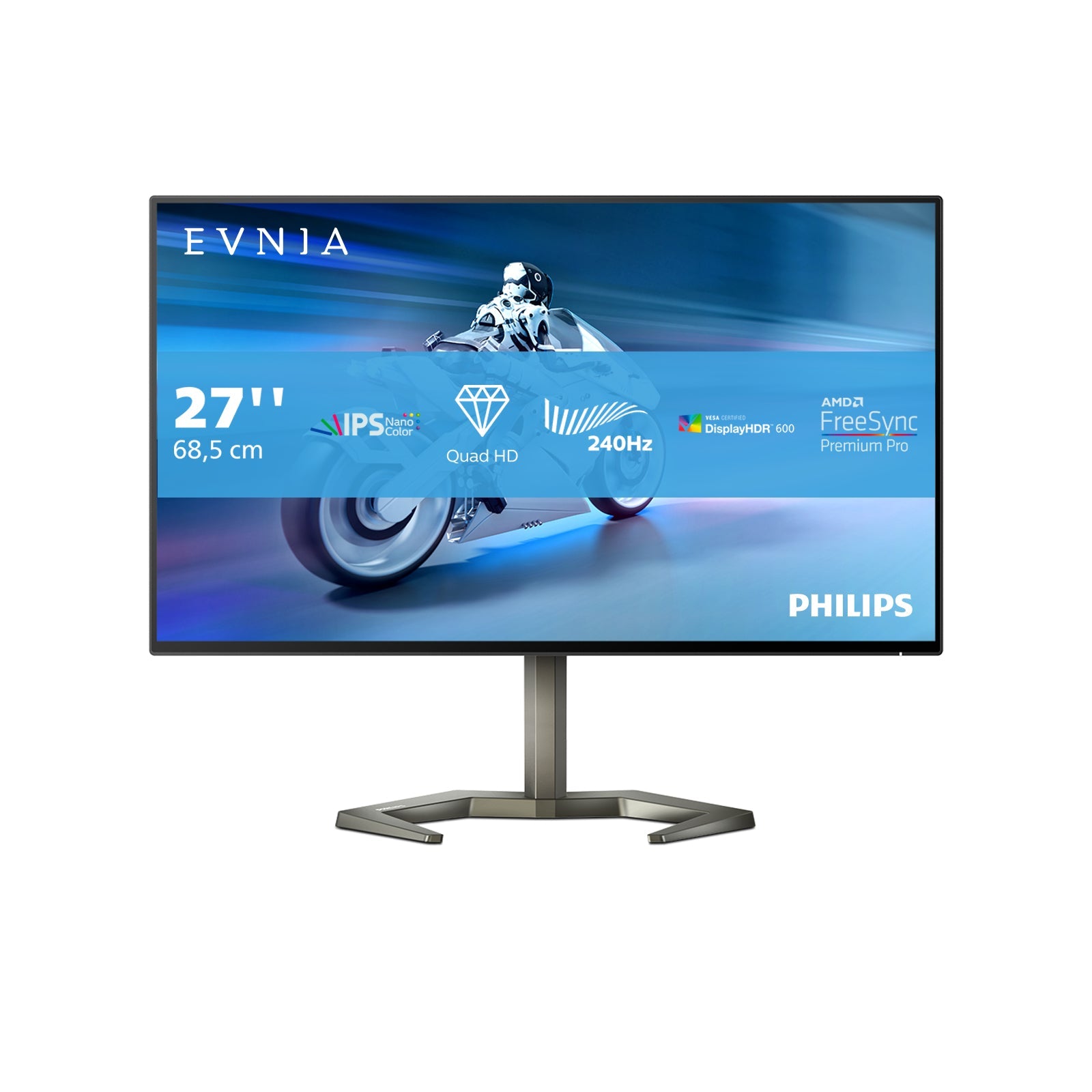 Philips Momentum 27M1F5500P/00 LED display 68,6 cm (27&#34;) 2560 x 1440 Pixel Quad HD Nero - puntoluceled