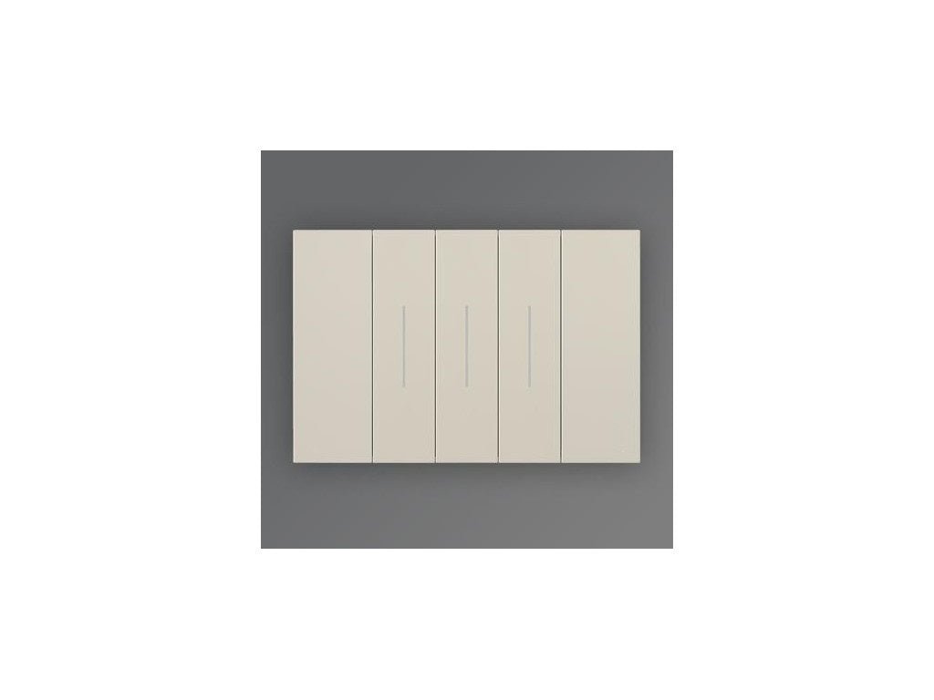 Placca Compatibile Bticino Living Now Bianco Nero Sabbia supporto muro incasso - puntoluceled