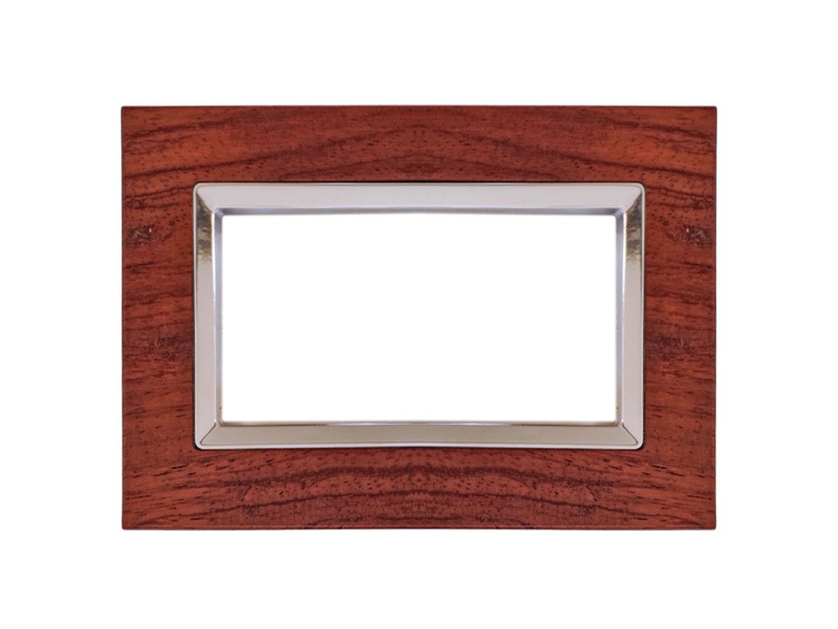 Placca Elegance Legno compatibile con Bticino Matix per supporto incasso - puntoluceled