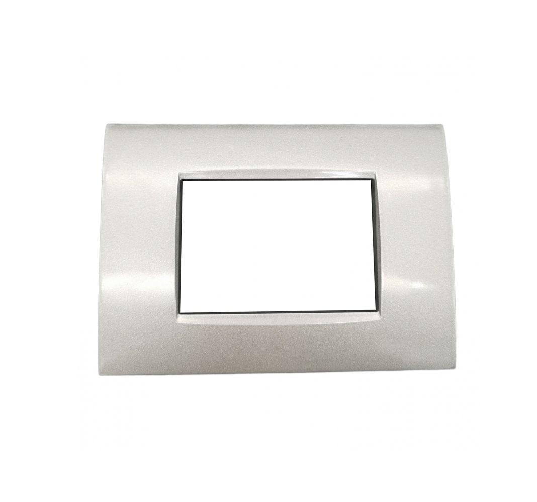 Placca Metallo Slim compatibile con Bticino Living Light Air incasso muro - puntoluceled