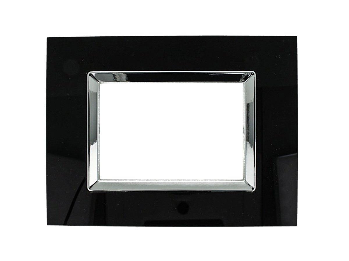 Placca Plexi Plexiglass effetto Vetro Lucido compatibile con Bticino Living Light - puntoluceled