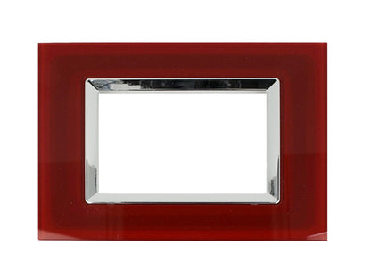 Placca Plexi Plexiglass effetto Vetro Lucido compatibile con Bticino Living Light - puntoluceled