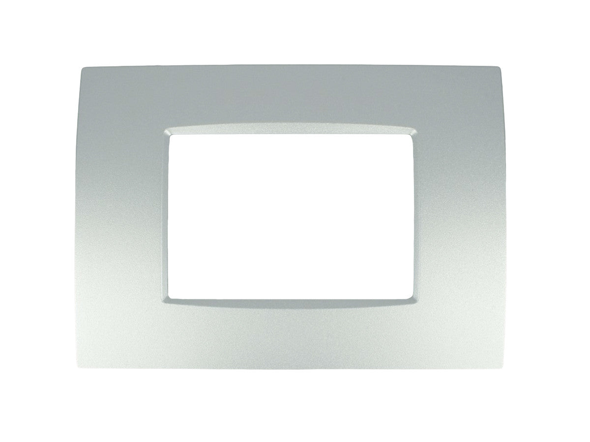 Placca Quadra Slim compatibile con Bticino Living Light incasso serie completa - puntoluceled