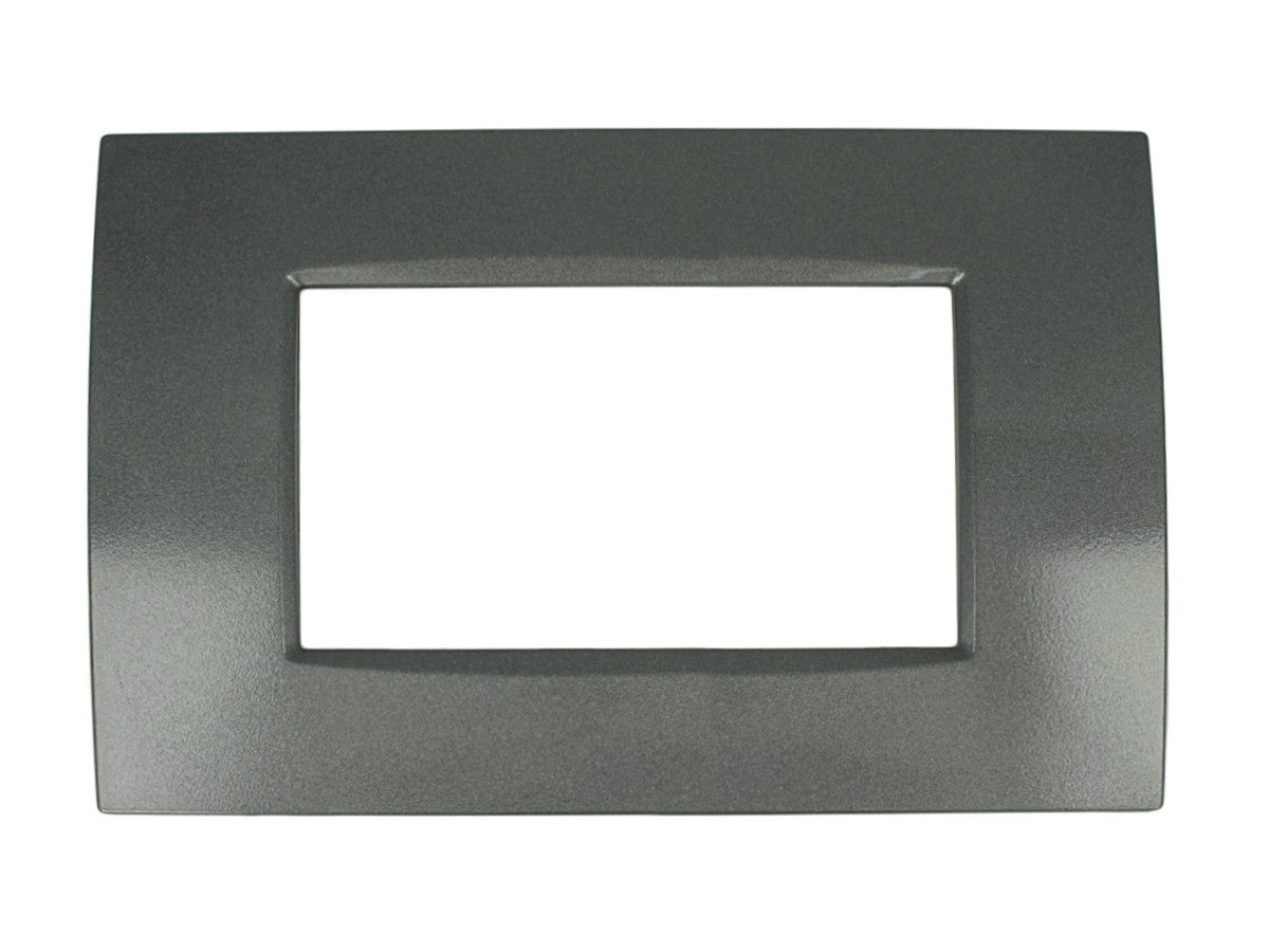 Placca Quadra Slim compatibile con Bticino Living Light incasso serie completa - puntoluceled