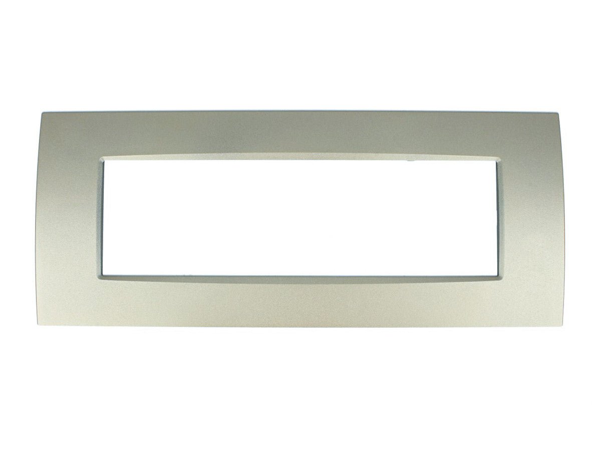 Placca Quadra Slim compatibile con Bticino Living Light incasso serie completa - puntoluceled