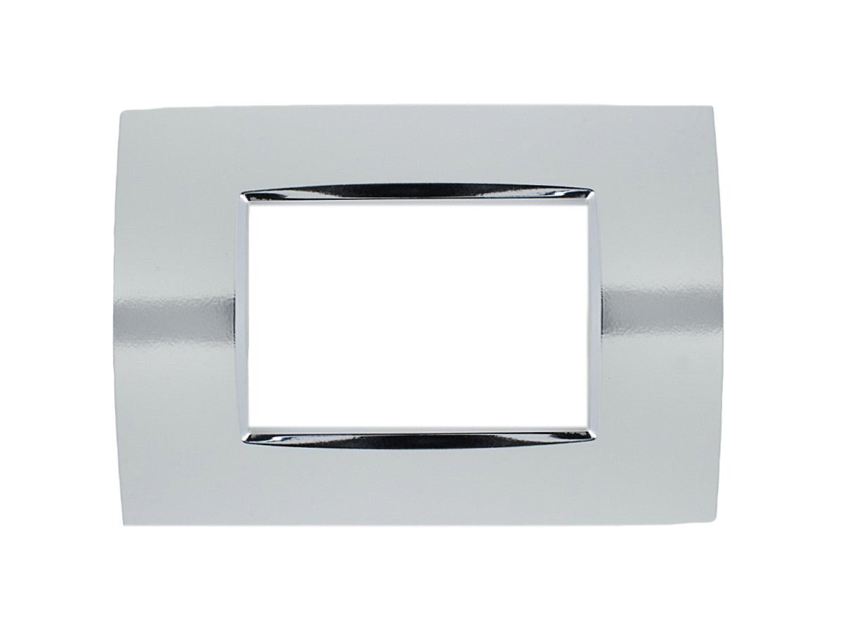 Placca Quadra Slim compatibile con Bticino Living Light incasso serie completa - puntoluceled