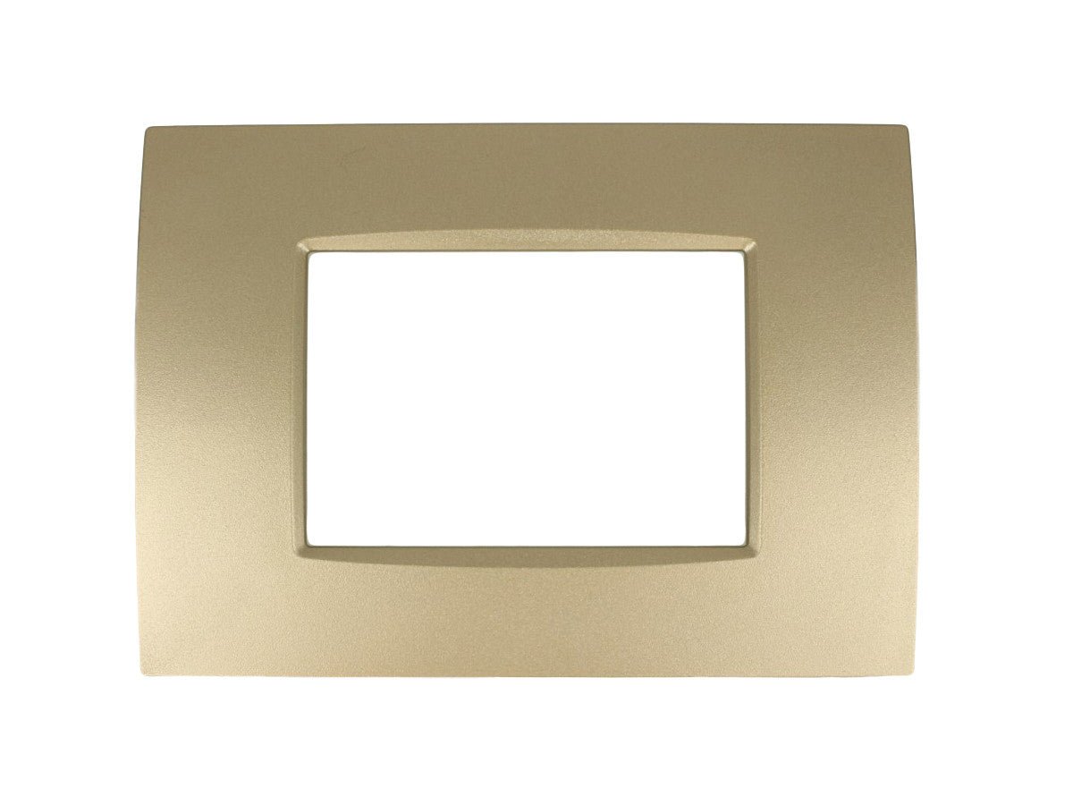 Placca Quadra Slim compatibile con Bticino Living Light incasso serie completa - puntoluceled