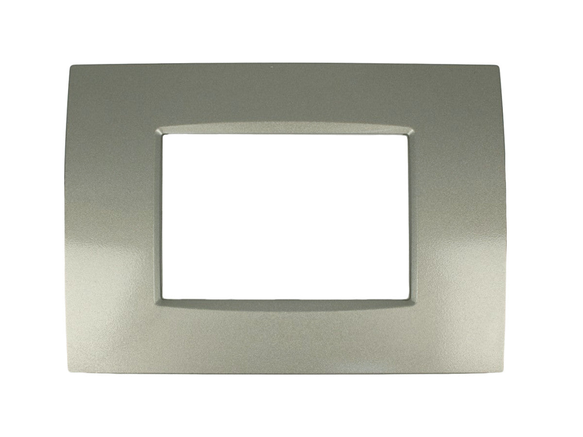 Placca Quadra Slim compatibile con Bticino Living Light incasso serie completa - puntoluceled