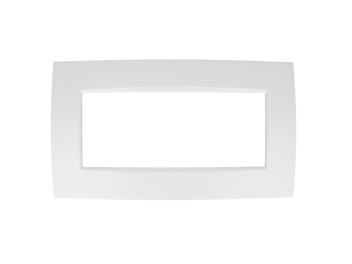 Placca Quadra Slim compatibile con Bticino Living Light incasso serie completa - puntoluceled