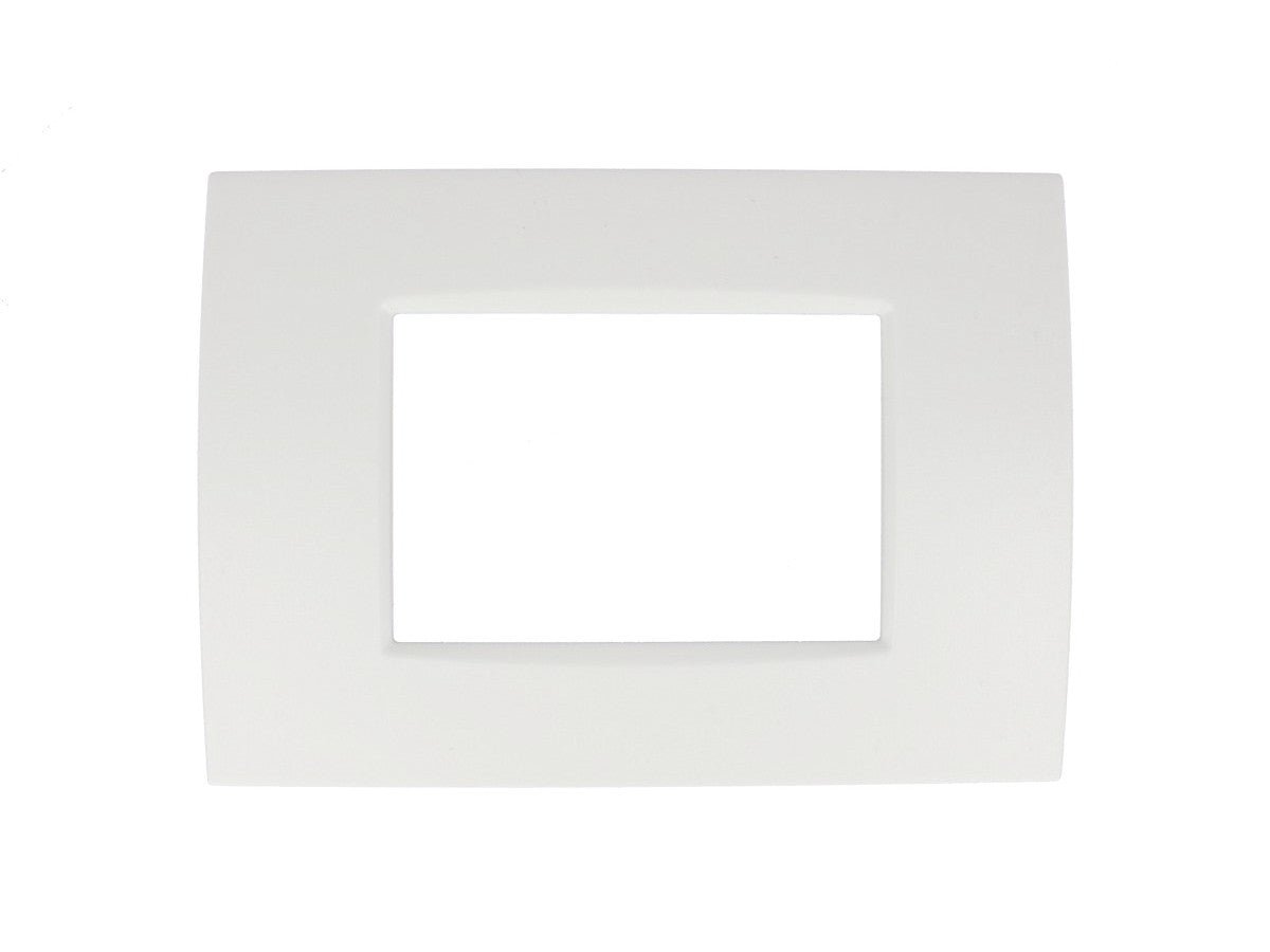 Placca Quadra Slim compatibile con Bticino Living Light incasso serie completa - puntoluceled