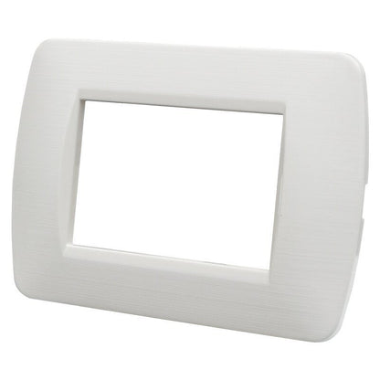 Placca Satinata Compatibile Con Bticino Living Light Serie Space Satinato - puntoluceled