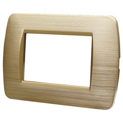 Placca Satinata Compatibile Con Bticino Living Light Serie Space Satinato - puntoluceled