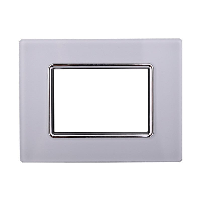 Placca Vetro Serie Space Compatibile con Bticino Living Light - puntoluceled