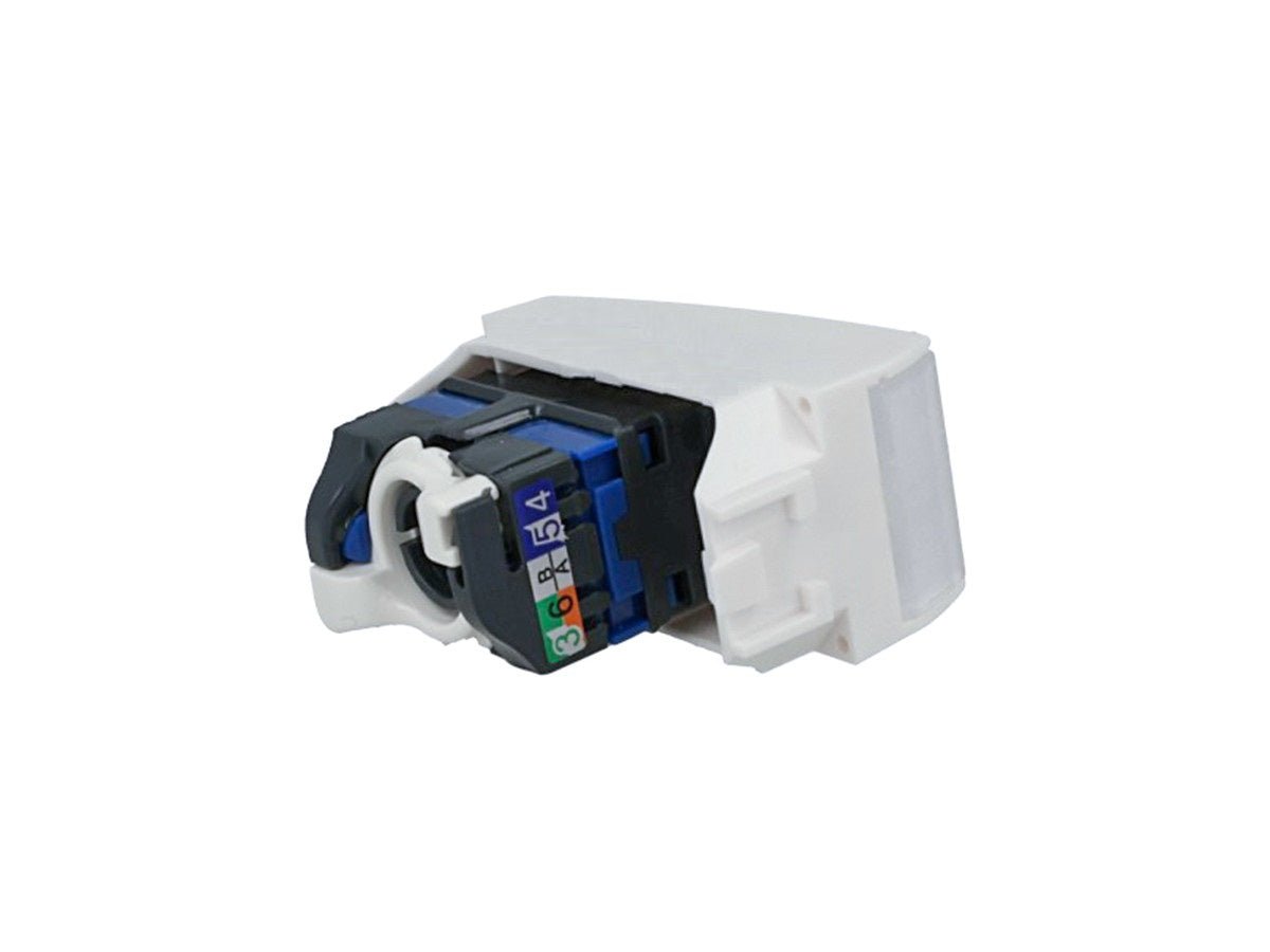 Presa dati cavo Lan UTP connettore RJ45 cat.6 compatibile con Bticino Living - puntoluceled