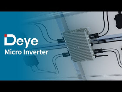 Microinverter Fotovoltaico Deye Monofase di Rete On-Grid 600W 230VAC con Modulo WiFi Integrato IP67