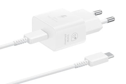 Samsung Caricabatterie Super Fast Charging (25W) con cavo da USB Type - C a USB Type - C - puntoluceled