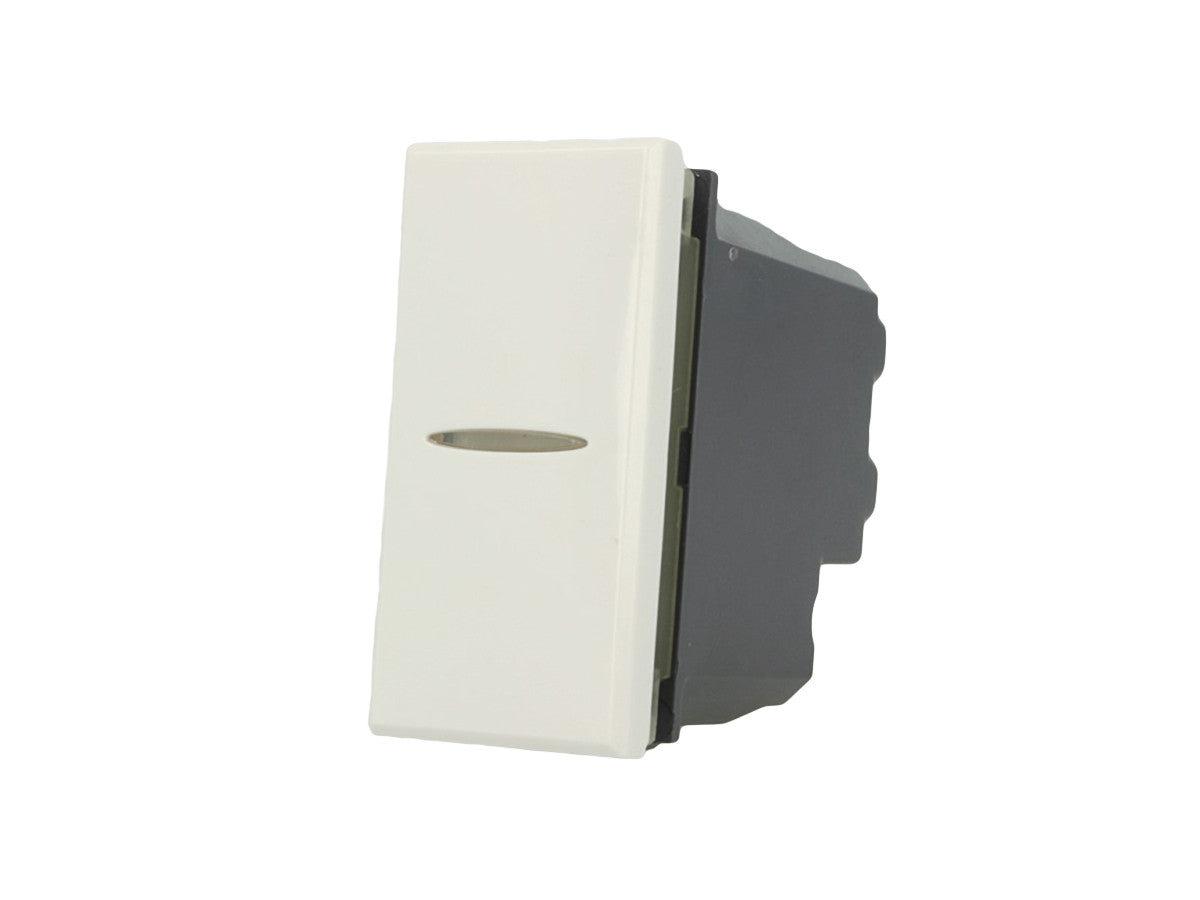 Pulsante Assiale 1P 16A 250v compatibile con Bticino Axolute