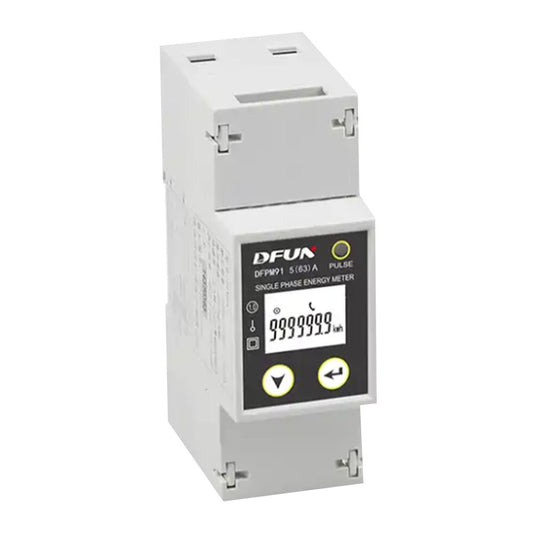 Smart Meter DFUN Monofase Contatore Bidirezionale 1*230V RS485 per Misurazione Controllo Energetico Avanzato SKU 11511 - puntoluceled