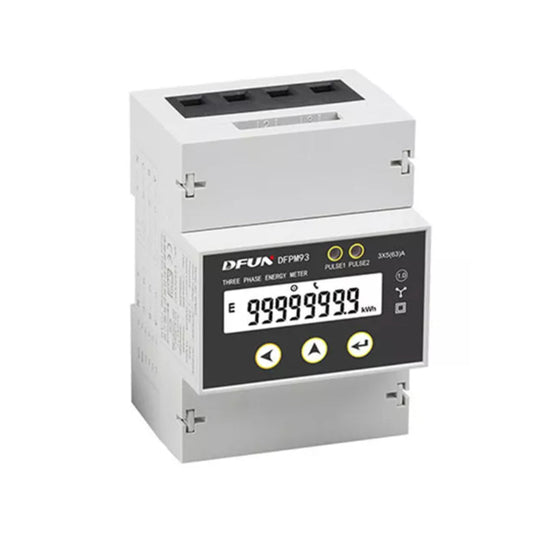Smart Meter DFUN Trifase Contatore Bidirezionale 3*230V/400V RS485 per Misurazione Controllo Energetico Avanzato SKU 11513 - puntoluceled